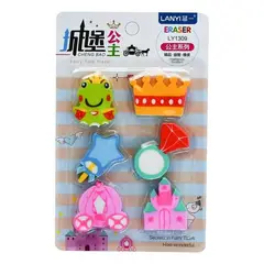 GENERICO - SET X6 BORRADORES KAWAI NIÑA