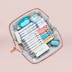 GENERICO - Cartuchera Katelyn - Rosa