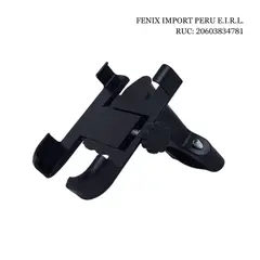 GENERICO - Soporte Celular Para Moto o bicicleta timon o Aluminio C-1 Negro