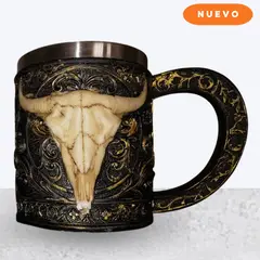 GENERICO - Taza de Cerveza de Calavera de TORO