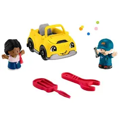 FISHER PRICE - Playset con Luces Garaje y Lavado de Autos