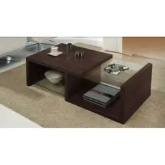 TU MESITA - Mesa de Centro Argentina Melamine Marrón