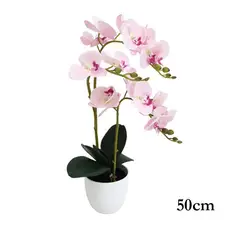 GENERICO - Planta orquídea rosado 50 cm.