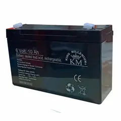 GENERICO - Batería 6V 10AH King Millenium BKM6V10A