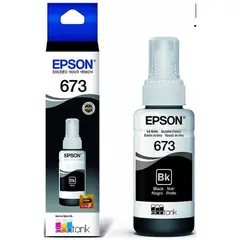EPSON - TINTA L673 BLACK ORIGINAL