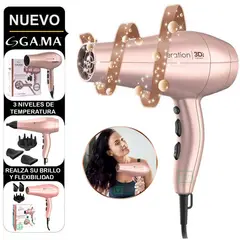 GAMA - Secadora de Cabello Profesional Keration Therapy 3D