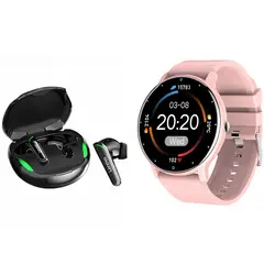 LENOVO - ZL02D Smartwatch+Lenovo XT92 Auriculares Bluetooth Audífonos In-Ear