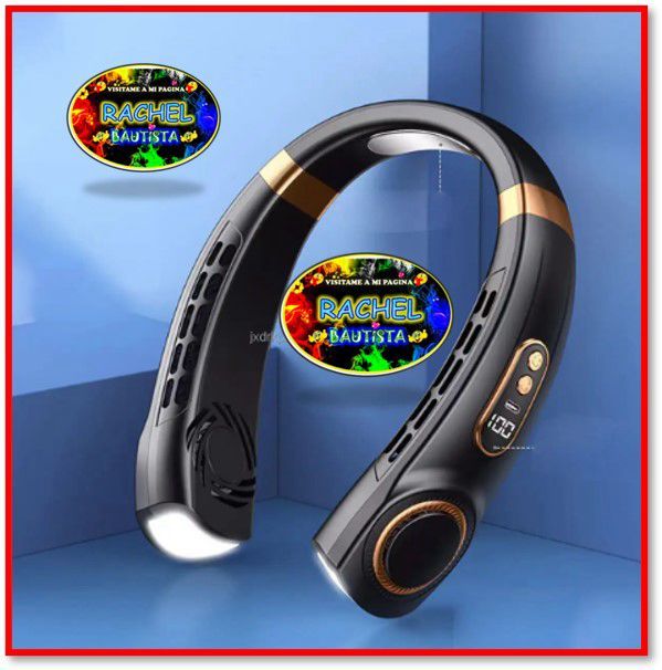 Ventilador portátil del cuello sin aspas recargable por USB