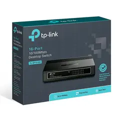 TP LINK - Switch Tp-link- 16 Puertos Tl-sf1016d 10/100mbps