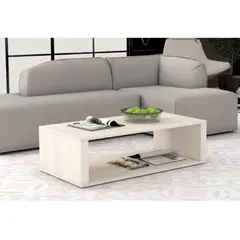 TU MESITA - Mesa de Centro Minimalista Mare Blanco