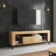 TU MESITA - Mesa de TV Greta Marrón 140cm