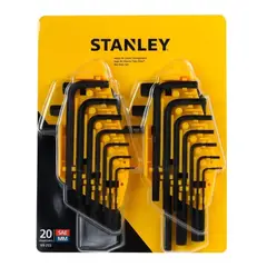 STANLEY - Jgo De Llaves Hexag Métricas/puLG 20 Pzs 69-255