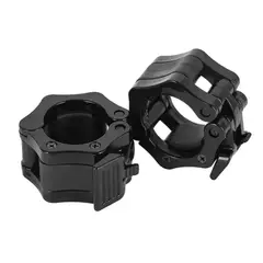 REAL FITNESS PERU - Abrazaderas Para Barras Olímpicas Seguros De 2 Pulgadas