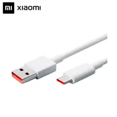 XIAOMI - 6A Type-A a Type-C Blanco Punta Naranja Cable Data Carga Rápida