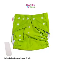 KUYAIKY WAWA - Pañal Ecologico de color Unisex