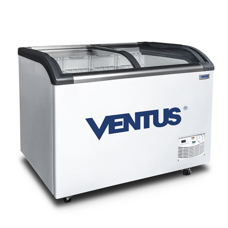 Congeladora Tapa De Vidrio Curva Blanco de 320LT Ctv-320Q Pro