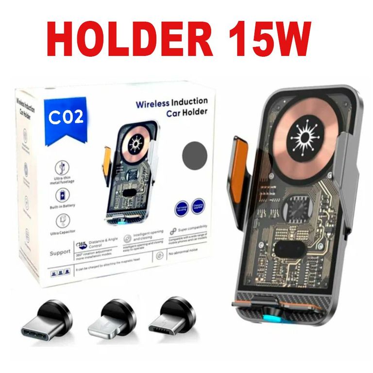 Holder Cargador Soporte Ajustable De Telefono Celular para Auto Carro