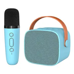 GENERICO - Parlante Bluetooth con Micrófono P2 inalámbrico para Karaoke - Turquez