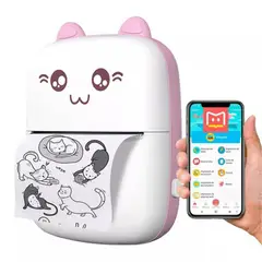 GENERICO - Mini Impresora Térmica Portátil Recargable