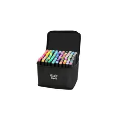 GENERICO - PLUMONES TOUCH 80 PIEZAS.