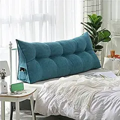 GENERICO - Cabecero Cojín Triangular Turquoise King Size Pandora Home