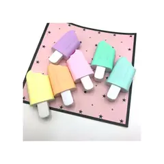 GENERICO - Set De Resaltadores Helado Kawaii