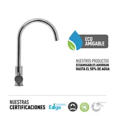 VAINSA - Grifería Mezcladora Monocomando Lavadero Chaska