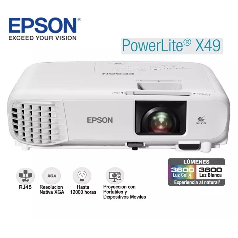 PROYECTOR PowerLite X49 3600L XGA