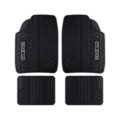 SPARCO - Jgo 4 Piso Uso Rudo Antiderrapante Universal Azul