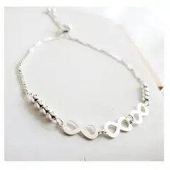 FERNANDA ROMERO JOYAS Y ACCESORIOS - Delicada pulsera Amor Infinito elaborado en Plata nacional