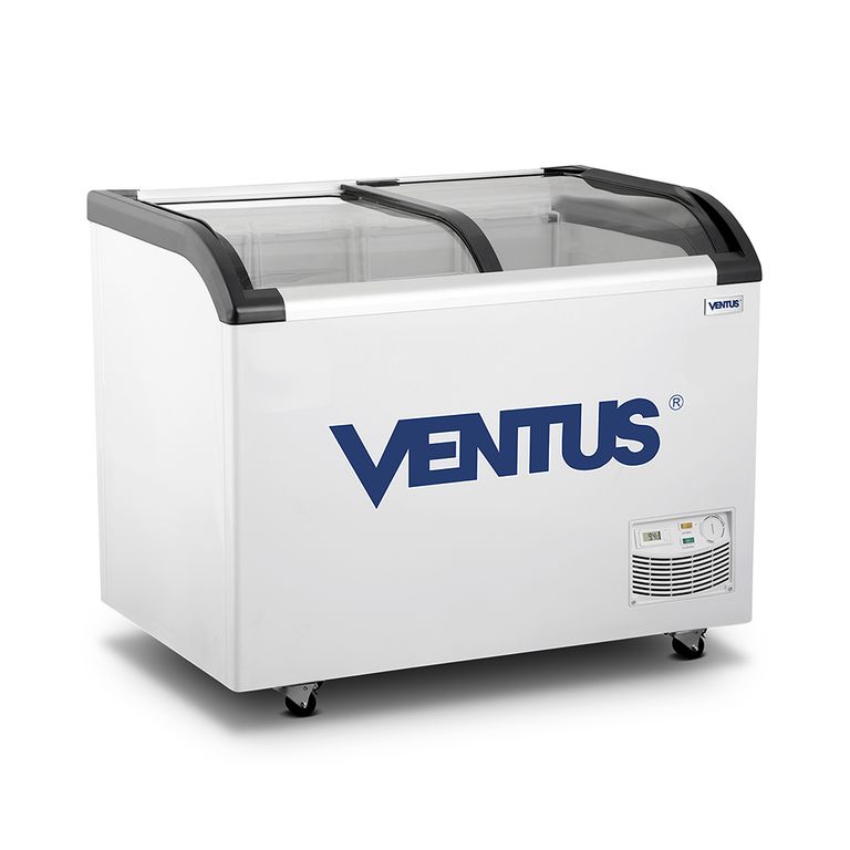 Congeladora Tapa De Vidrio Curva Blanco de 220Lts CTV-220Q