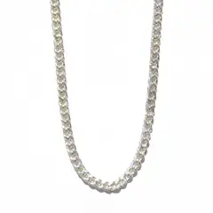 GENERICO - Cadena Hombre Plata 950 Lomo Corvina 5mm