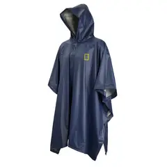 NATIONAL GEOGRAPHIC - Poncho a prueba de agua Azul -