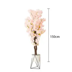 GENERICO - Planta artificial color rosa 1.50 m.