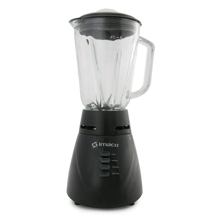 Licuadora 125L cVaso de Vidrio BL4125VN Negro .