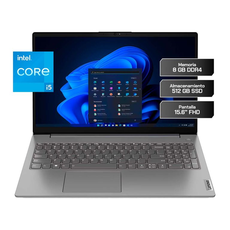 Laptop V15 Gen 4 15.6" Ryzen 5 7520U 16GB 512GB SSD Windows 11