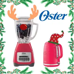 OSTER - Kit Licuadora BLSTKAGMPB más Hervidor Eléctrico BVSTKT4177M Verde