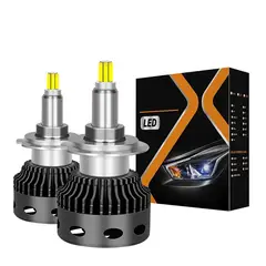 GENERICO - Kit par de Focos Led Tecnologia 360 Grados H4 Alta Baja