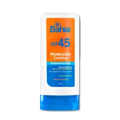 BAHIA - Bloqueador Bahía Protección Continua SPF45 200 g.