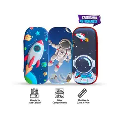 GENERICO - Cartuchera escolar kawaii modelo 3D para niños