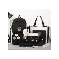 GENERICO - Mochila Kawai de 5 Piezas Bolso - Cartera - Cartuchera - Cartera