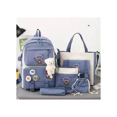 GENERICO - Mochila Kawai de 5 Piezas Bolso - Cartera - Cartuchera - Cartera