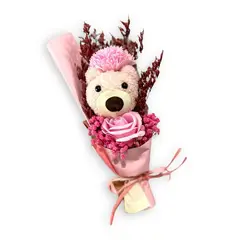 IMPORTADO MC - RAMO DE FLORES CON PELUCHE