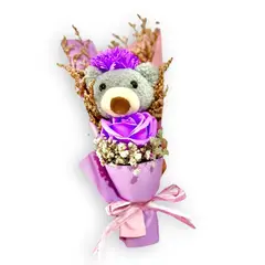 IMPORTADO MC - RAMO DE FLORES CON PELUCHE