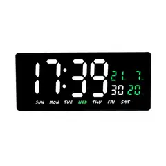 GENERICO - RELOJ DIGITAL LED CON TEMPERATURA AMBIENTE Y CALENDARIO