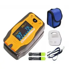 CHOICEMMED - OXIMETRO DE PULSO DIGITAL PEDIATRICO MARCA AMARILLO
