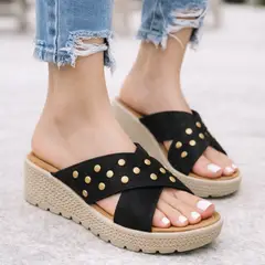 GENERICO - Sandalias Mujer Misshus Aurora negro