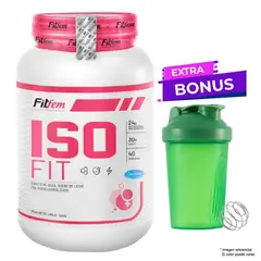 FITFEM - Proteína Iso Fit 1.1 Kg Vainilla + Shaker