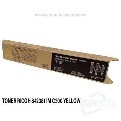 TONER 842381 IM C300 YELLOW ORIGINAL