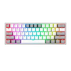 REDRAGON - - Teclado Fizz Pro K616 RGB Switch Red White-Grey Español
